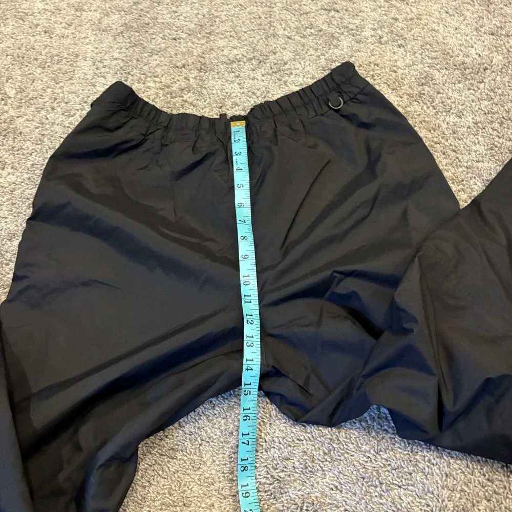 VINTAGE The North Face Black Pants Side Zip Off Mountain Outdoor Skiing M-XL Tag